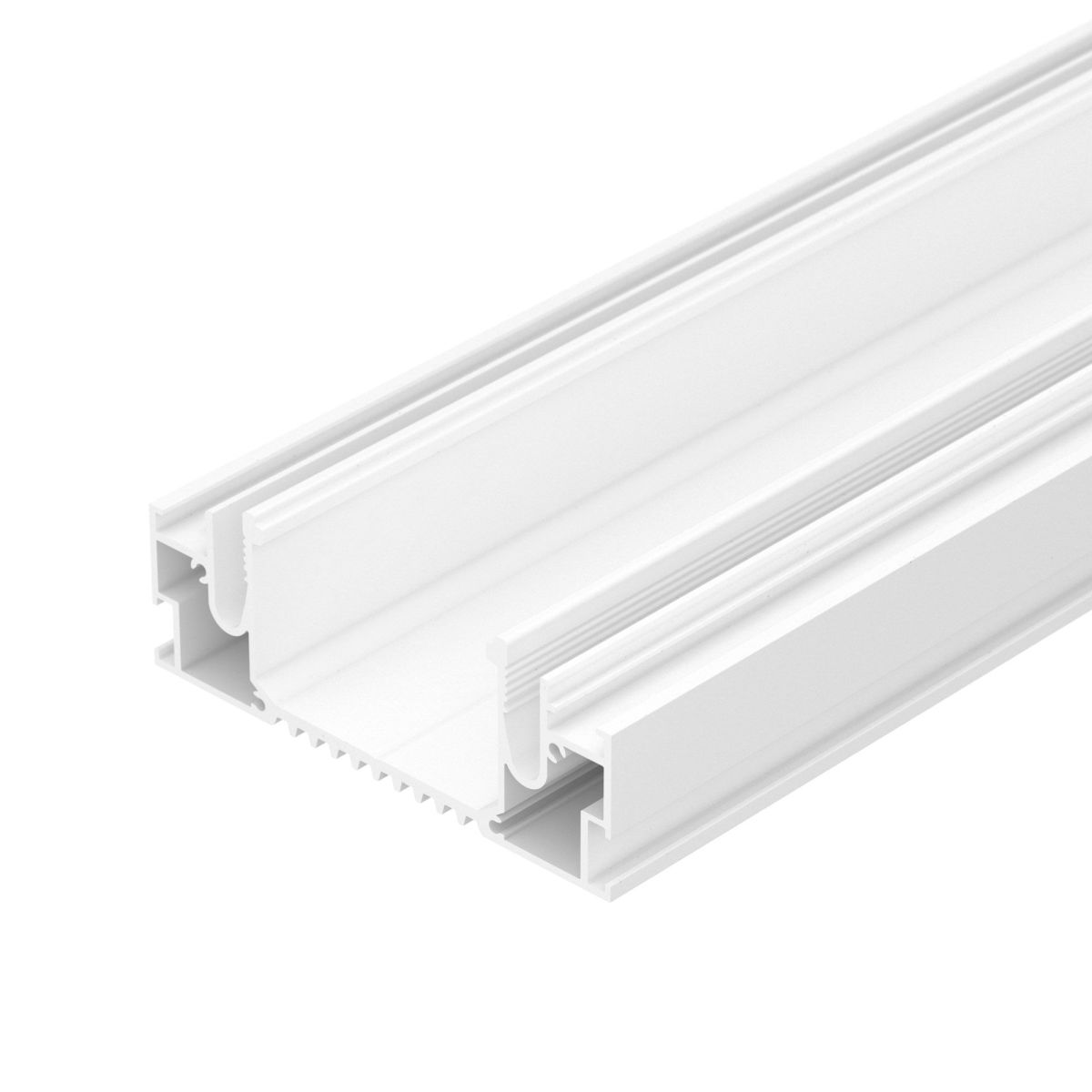 профиль arlight stretch-41-ceil-center-2000 white 053527