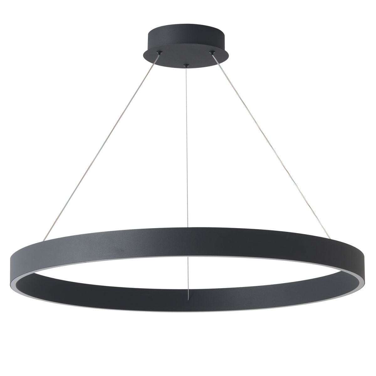 подвесная люстра crystal lux tron sp70w led black