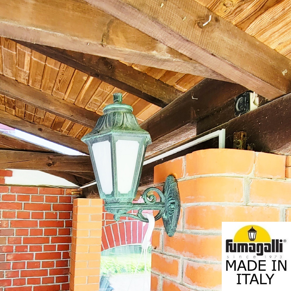 уличный настенный светильник fumagalli bisso/anna e22.131.000.vye27