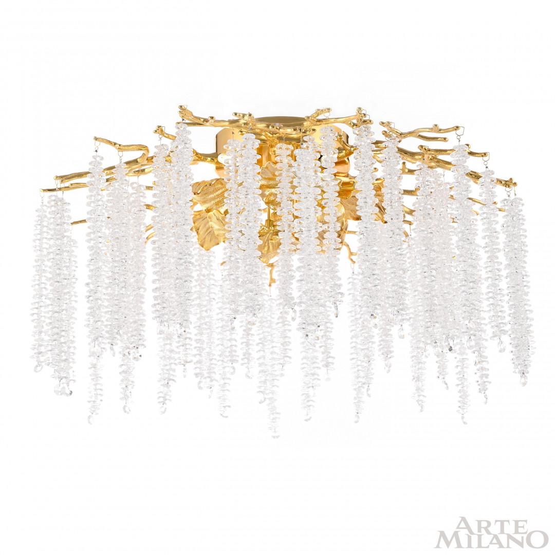 потолочная люстра arte milano milan 235001/d700/6/a gd