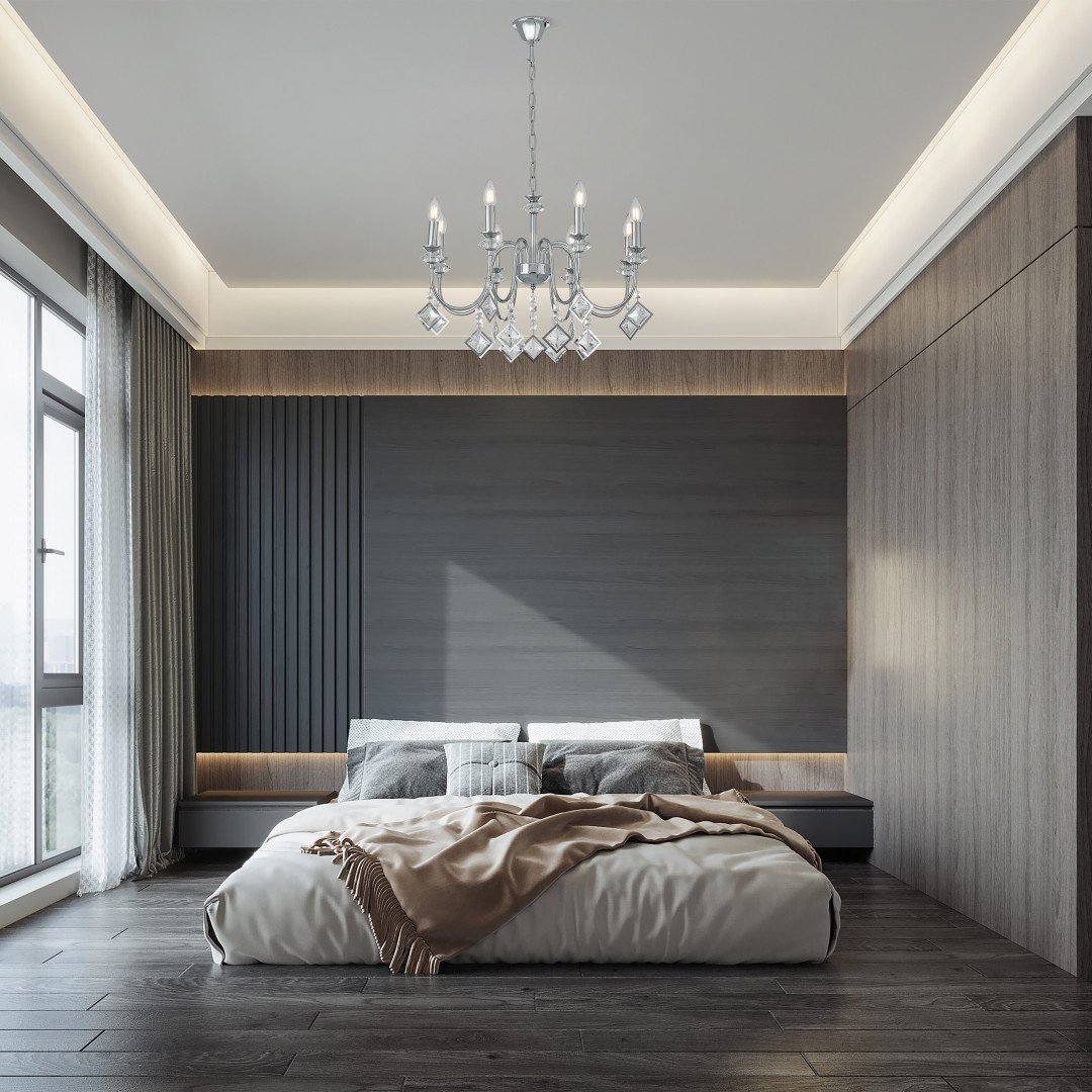 подвесная люстра arte milano 342101/8 cr