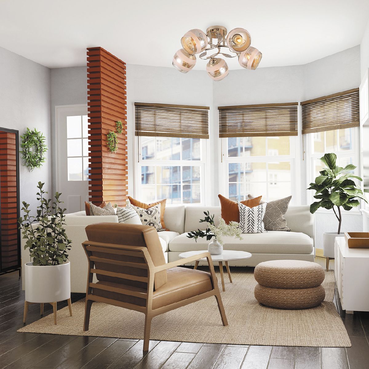 потолочная люстра escada aiva 1110/5pl