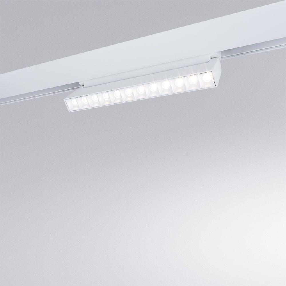 трековый светодиодный светильник arte lamp linea a4638pl-1wh