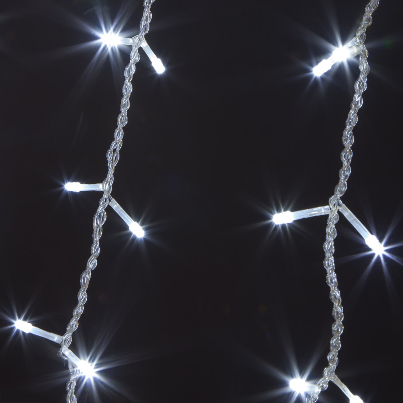 светодиодный занавес eurosvet 200-001 белый 1,5*1м ip20