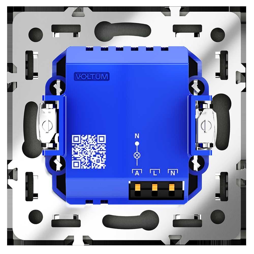 датчик движения встраиваемый voltum s70, (титан) vls070506