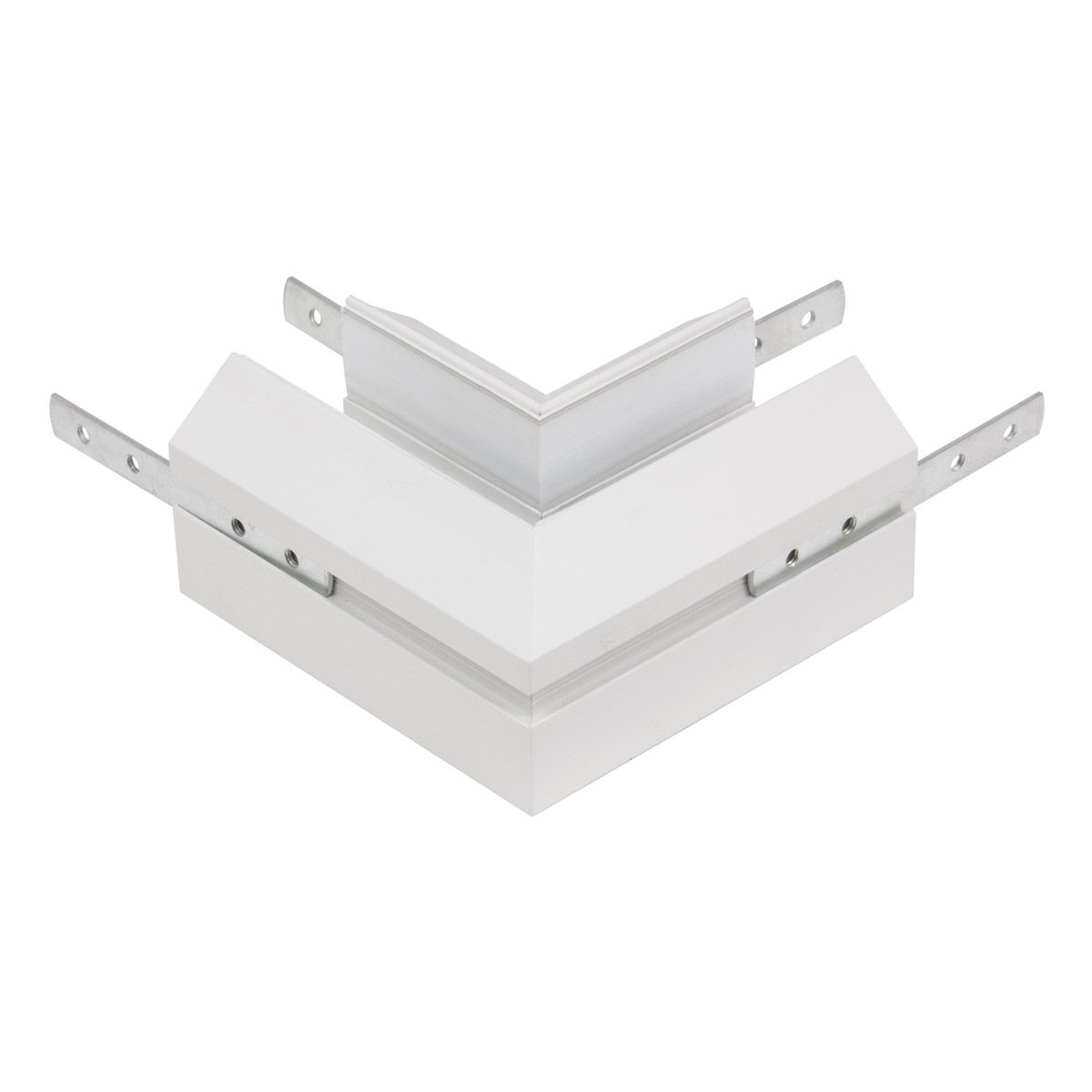 угловой соединитель am group magnet am538 wh