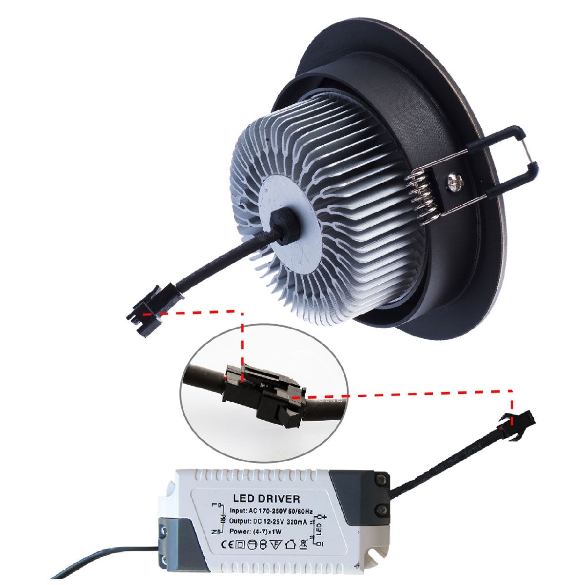 встраиваемый светильник mw-light круз 637013106