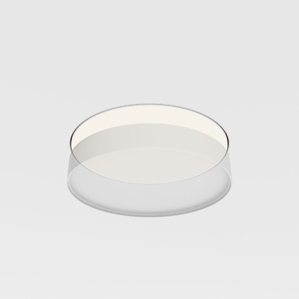 рамка для встраиваемого светильника maytoni downlight dla032-trs45-w