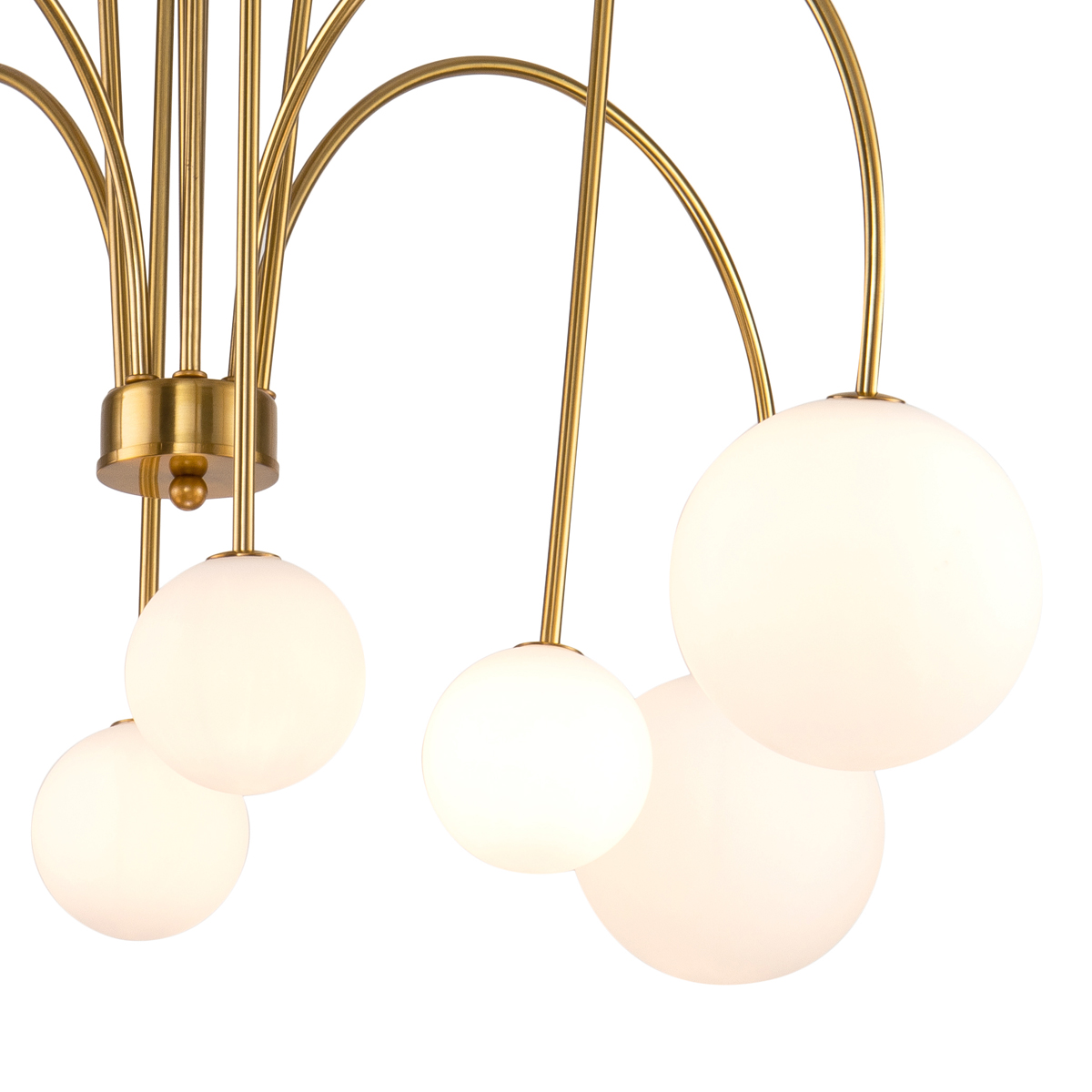 люстра delight collection kg1213p kg1213p-8 brass