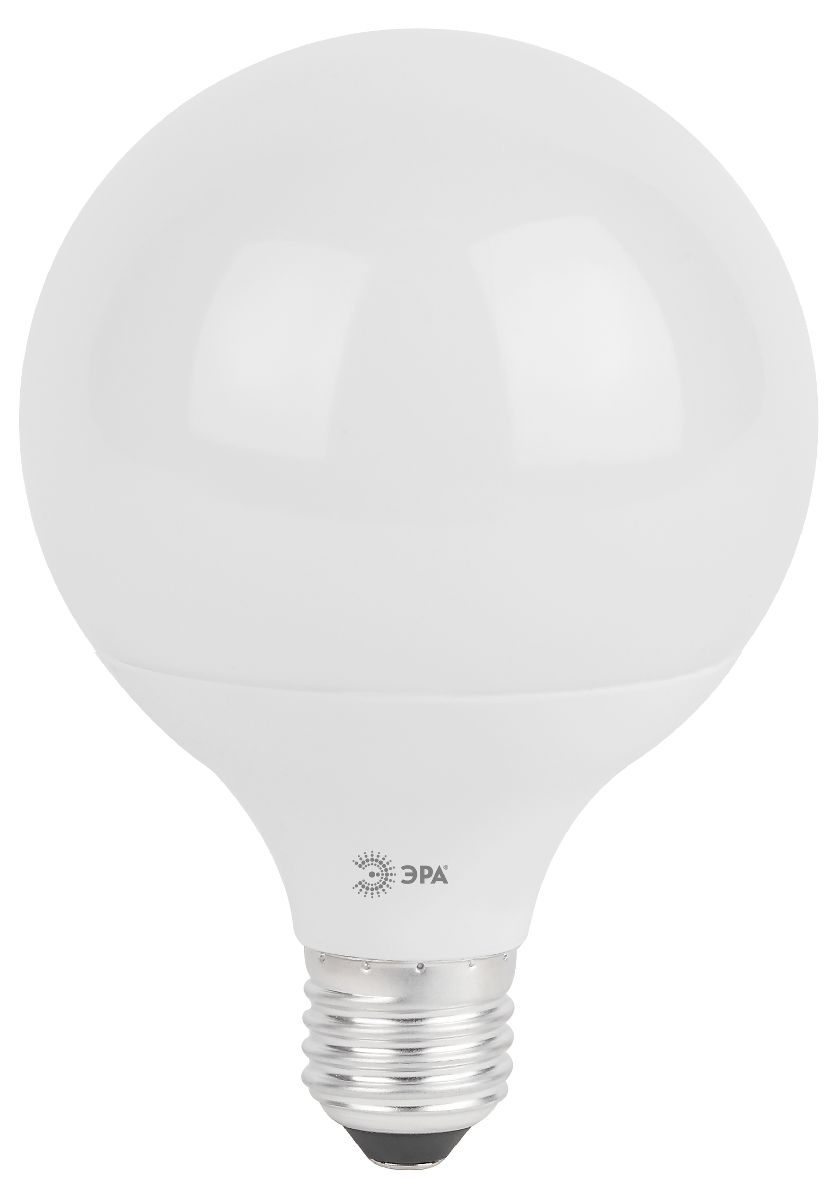 лампа светодиодная эра e27 15w 6500k led g95-15w-6000k-e27 б0049079