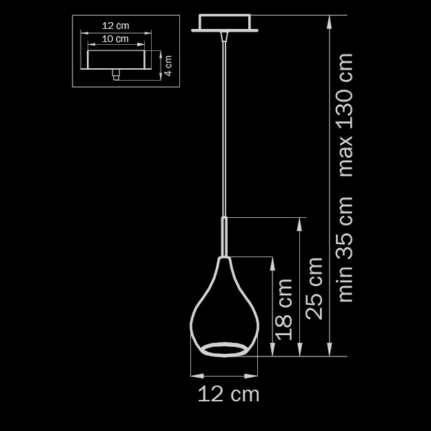 подвесной светильник lightstar pentola 803038