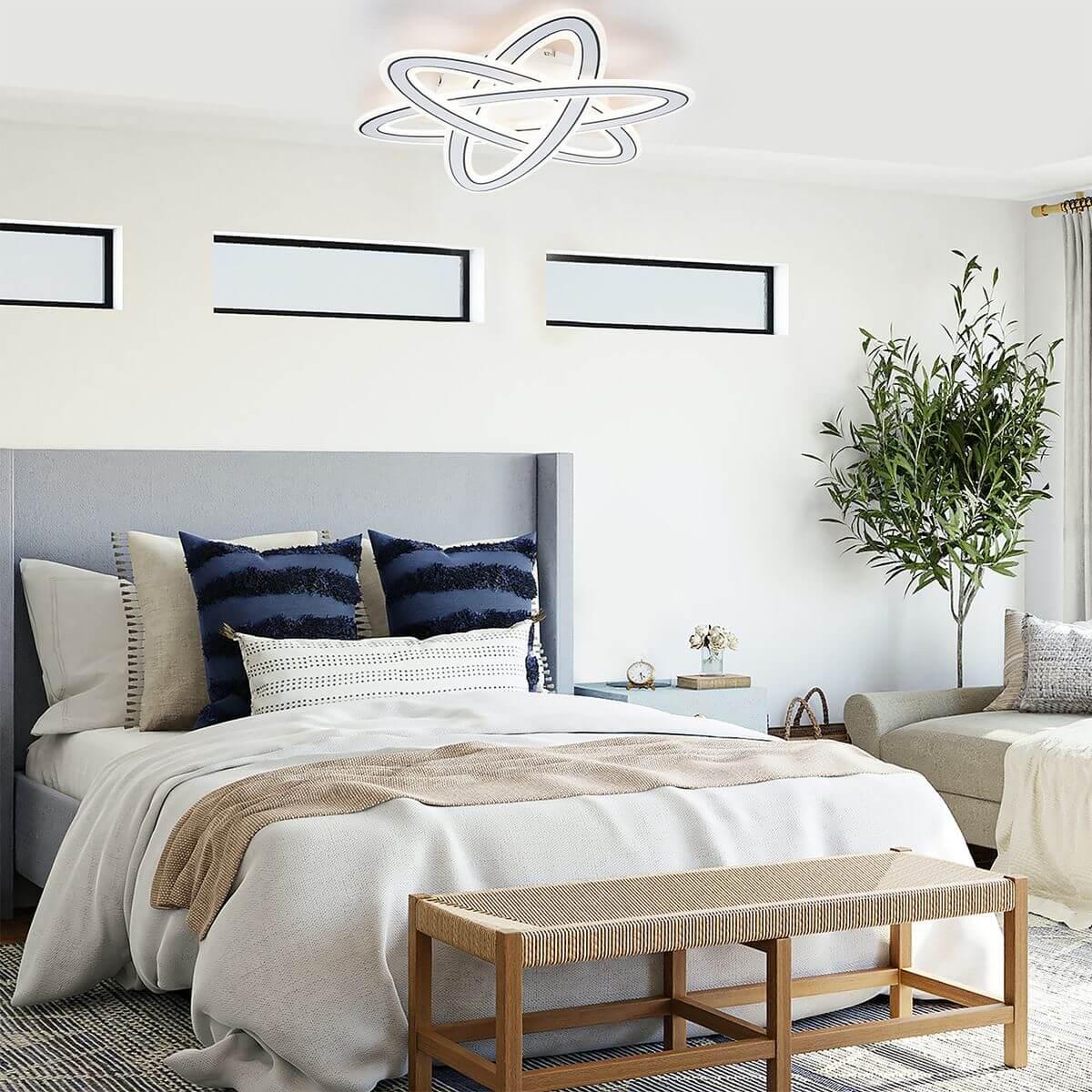 потолочный светодиодный светильник escada quant 10245/3led