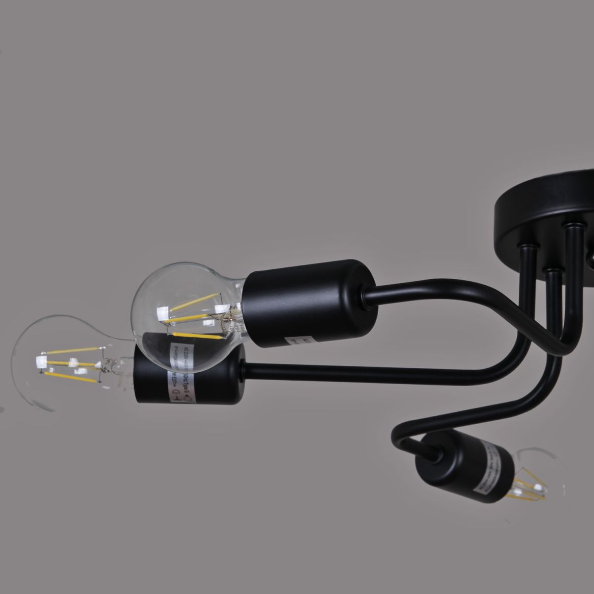 потолочная люстра reluce 01736-0.3-06 bk