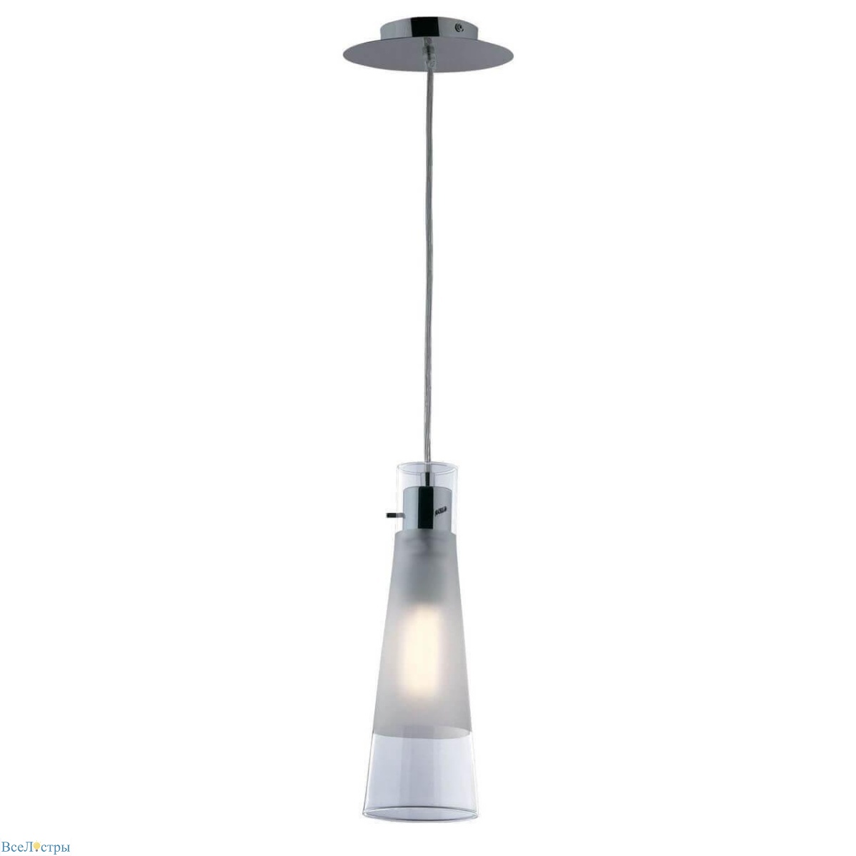 подвесной светильник ideal lux kuky sp1 trasparente