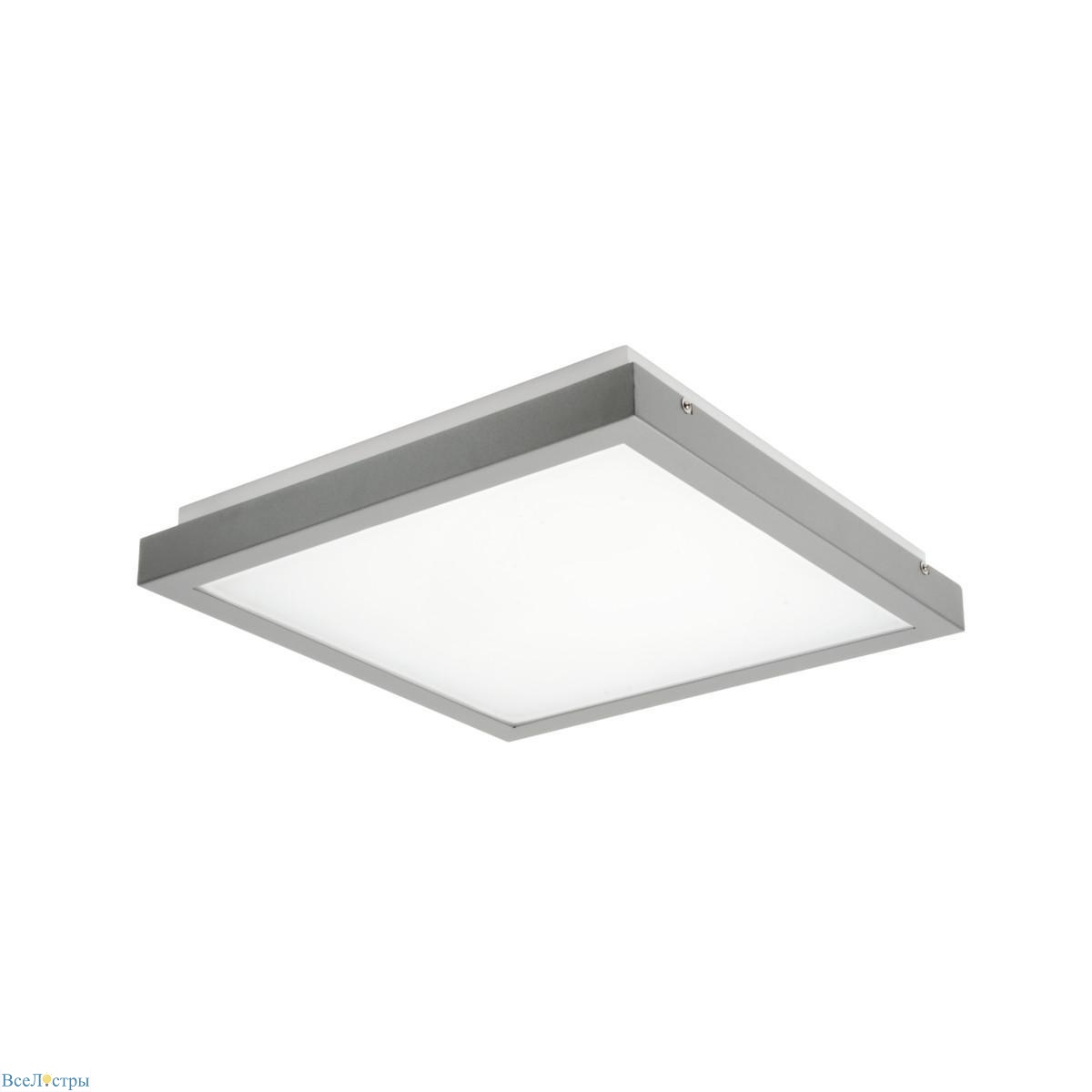 потолочный светодиодный светильник kanlux tybia m 25w-nw-se gy 24646