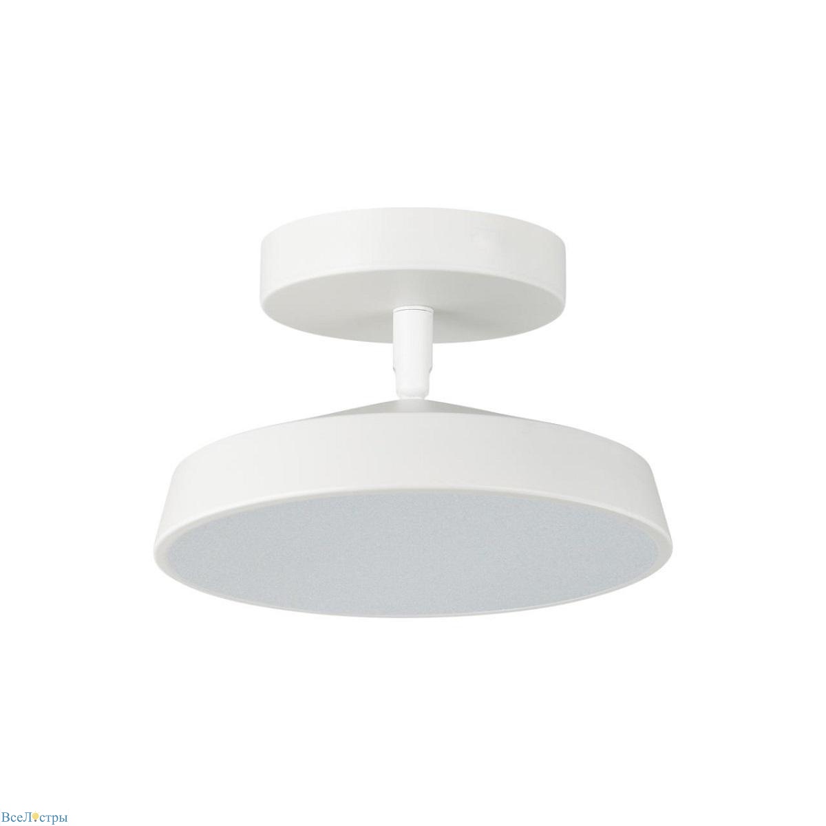 потолочный светодиодный светильник sonex mitra mira white 7655/12l