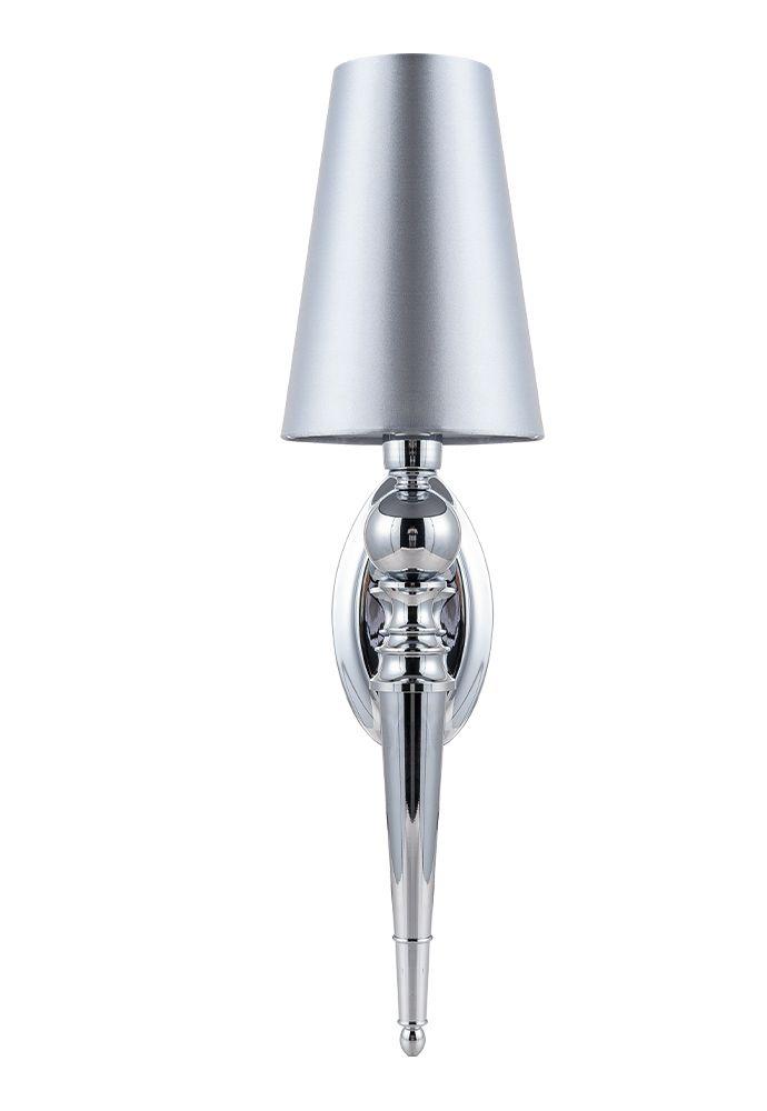 бра crystal lux per ap1 chrome/silver