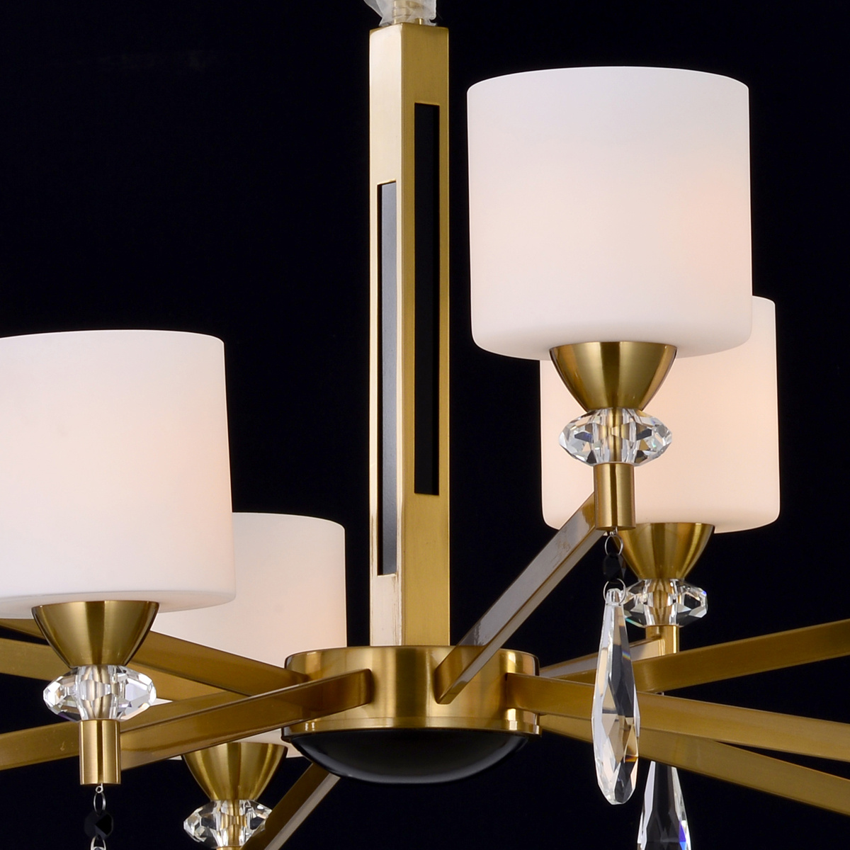 подвесная люстра illumico il5182-10pls-29 brass keltic