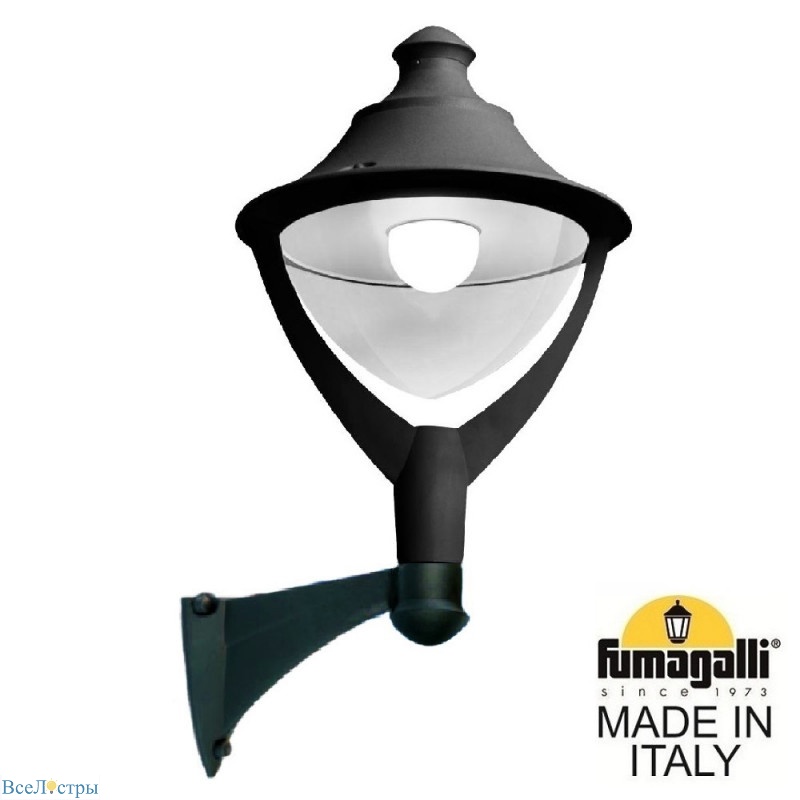 уличный настенный светильник fumagalli p50.254.000.axh27