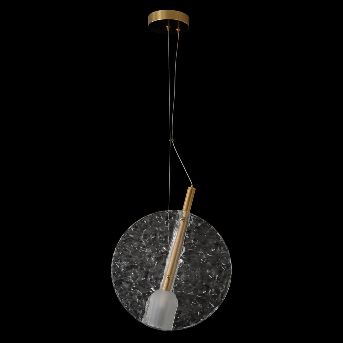 подвесной светильник crystal lux frozen sp1 brass