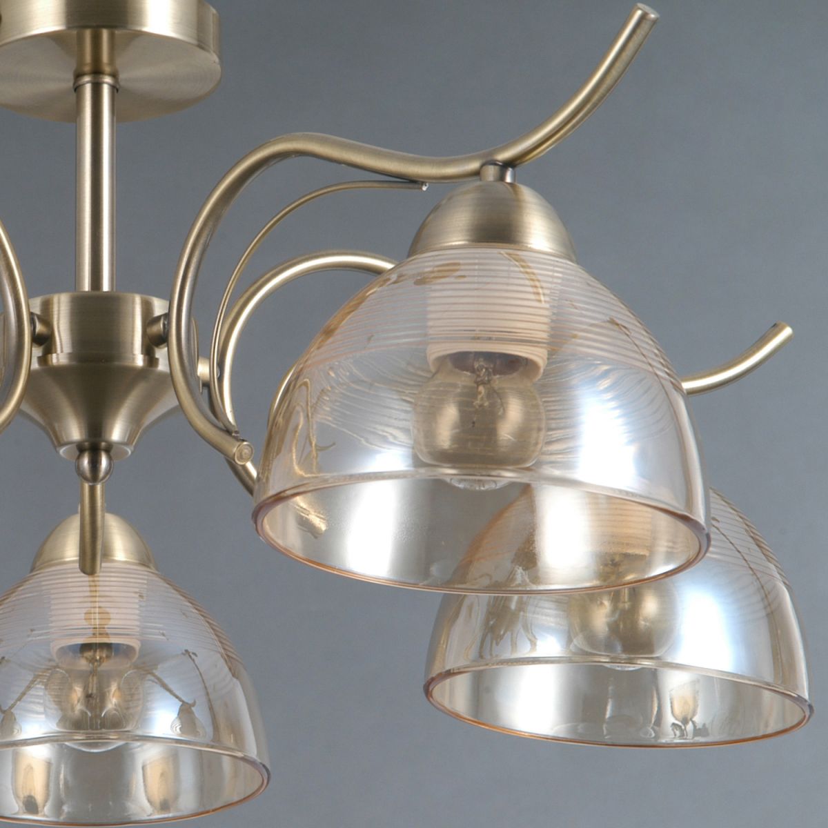 люстра на штанге illumico il0733-5csq-25 ab arezzo