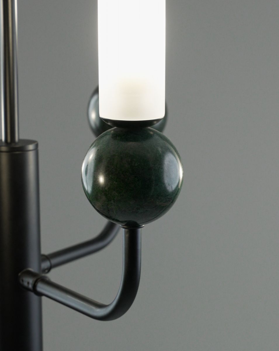 люстра на штанге moderli illis v11792-6p