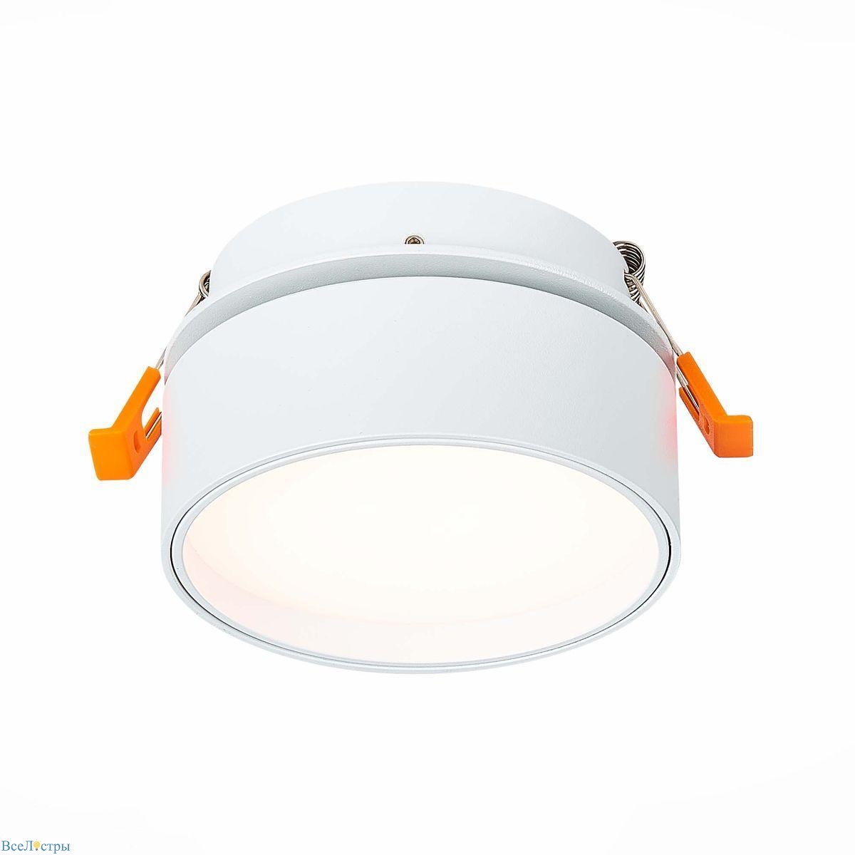 встраиваемый светодиодный спот st luce st651.538.14