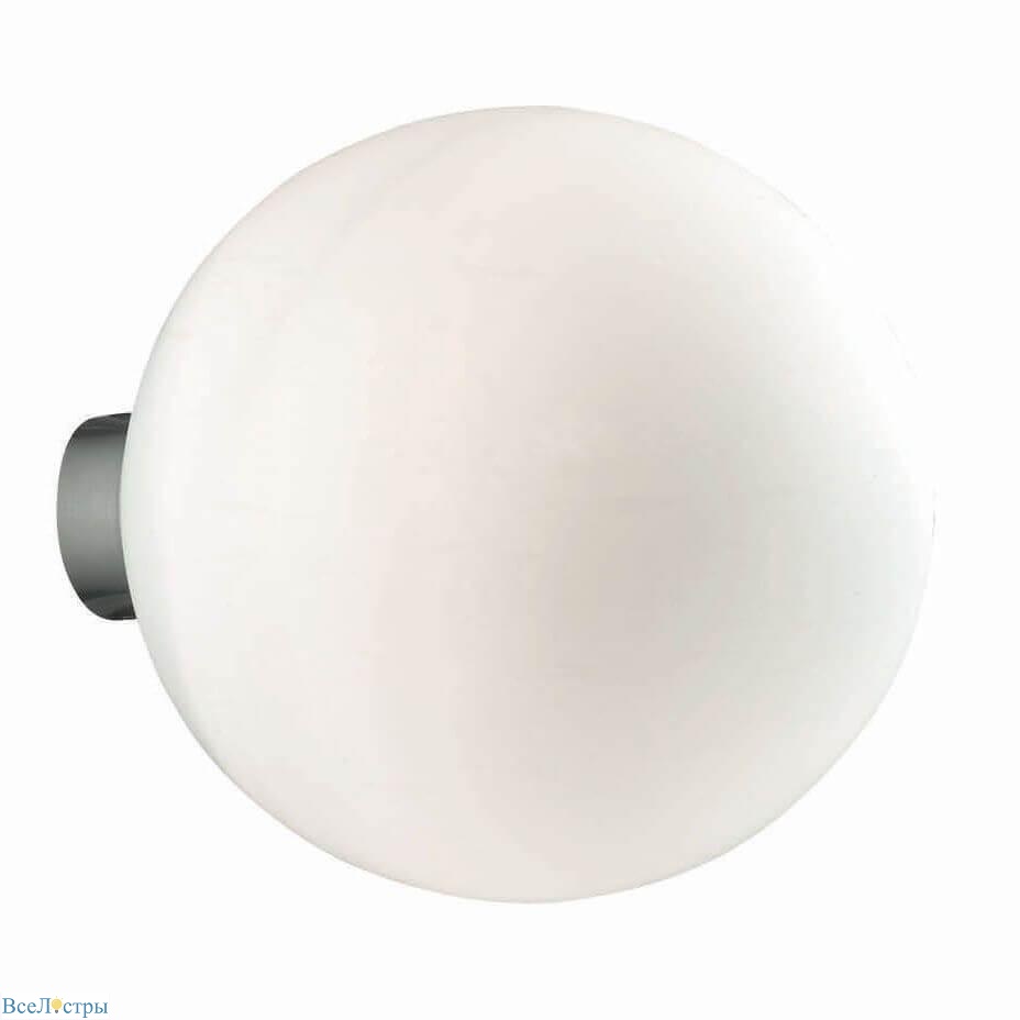 настенный светильник ideal lux mapa ap1 d30 bianco 059822