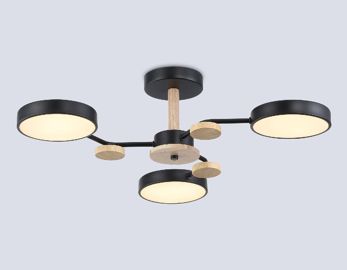 люстра на штанге ambrella light linetech comfort fl4857