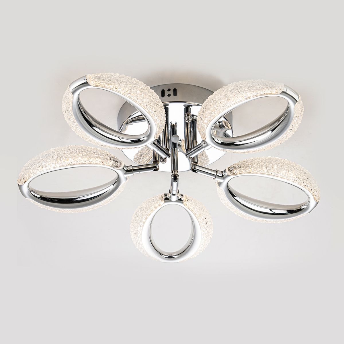 потолочная люстра escada verbena 10269/5led chrome