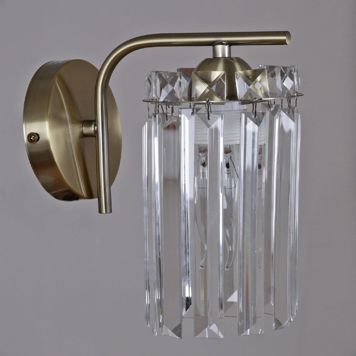 бра illumico il3566-1wsq-24 ab lyra