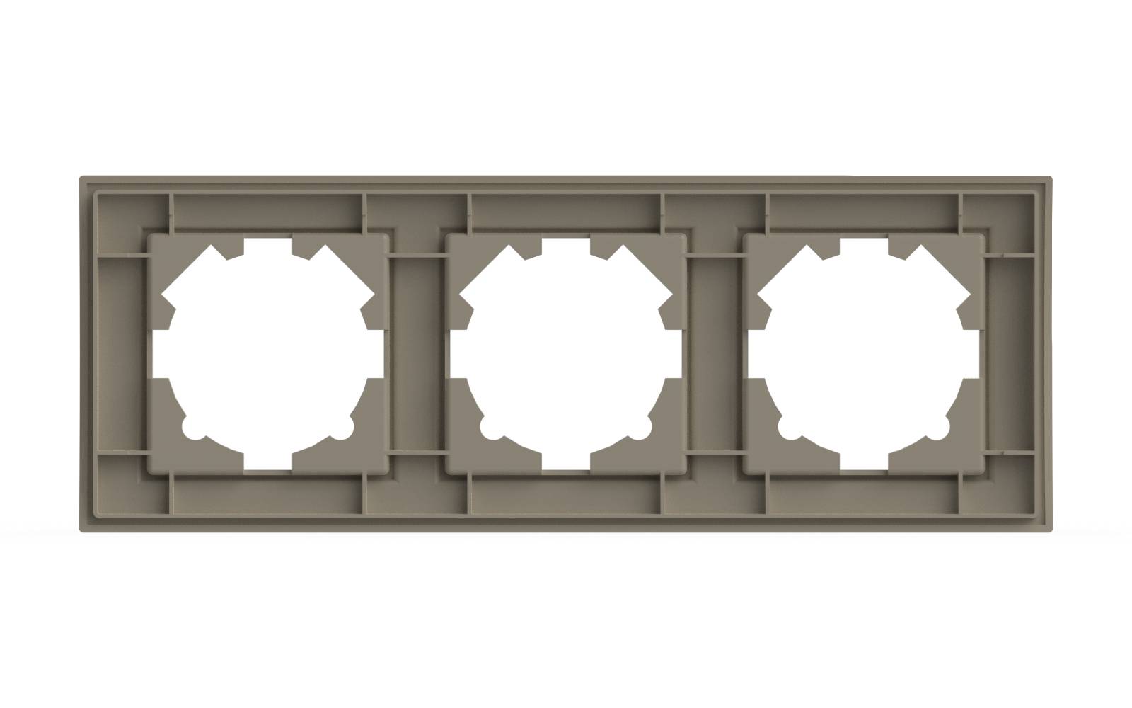 рамка трехместная elbi zena 500-010300-227