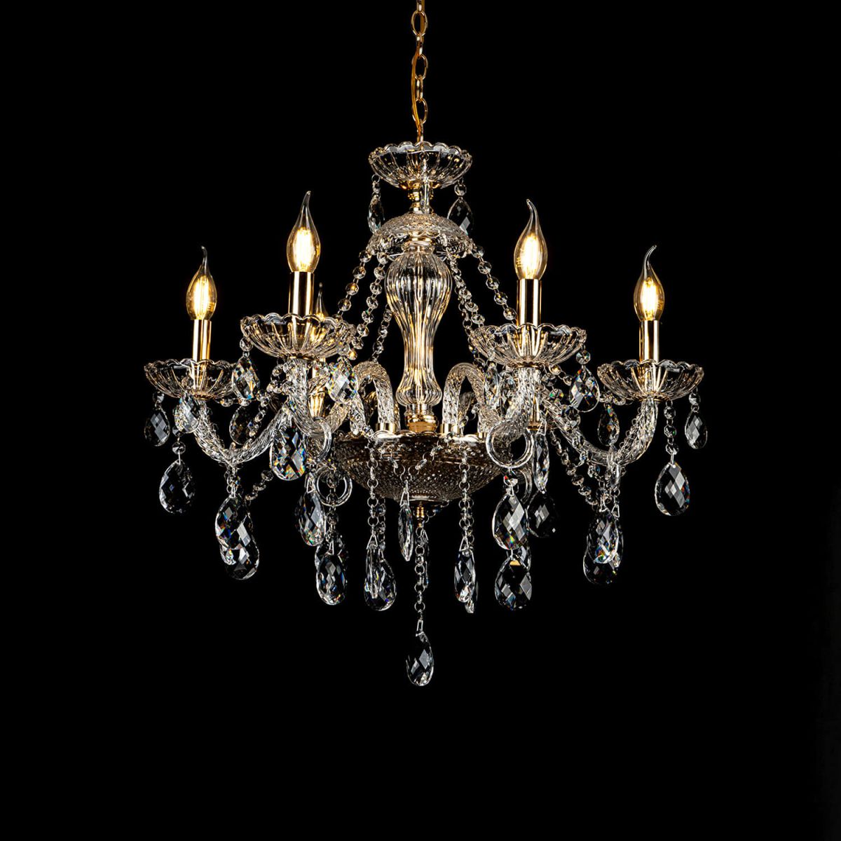 подвесная люстра modelight mdl.7068.6hc gd