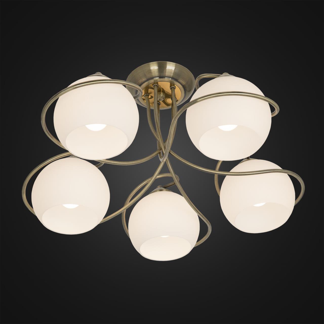 потолочная люстра citilux лайма cl155153