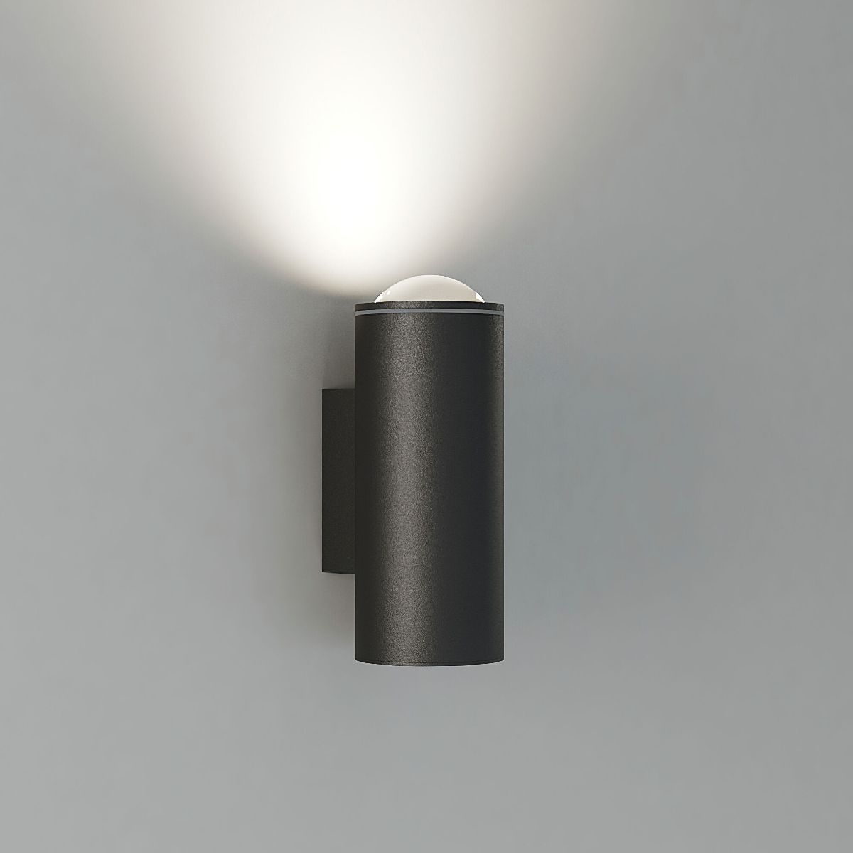 уличный настенный светильни elektrostandard column 35138/u черный 4690389194566 a063022