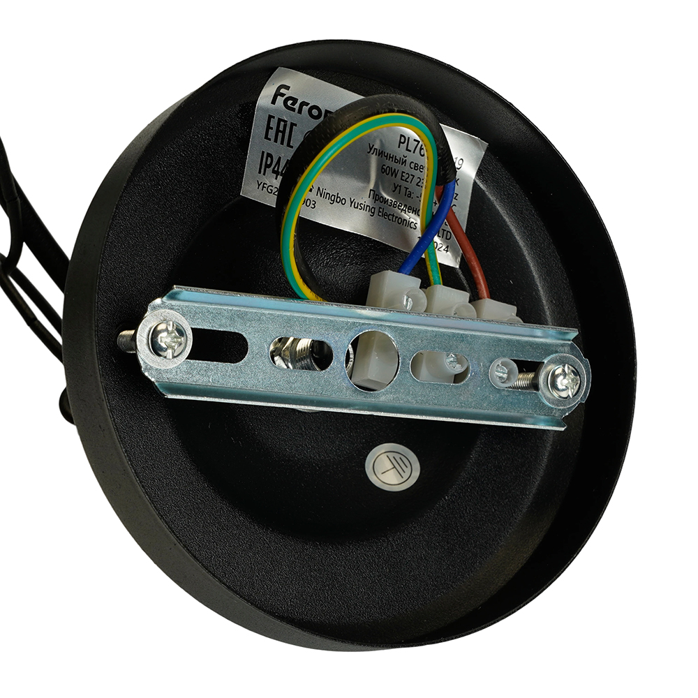 уличный подвесной светильник feron турин pl765 51819