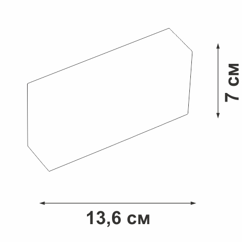 накладной светильник vitaluce vt0200060-00