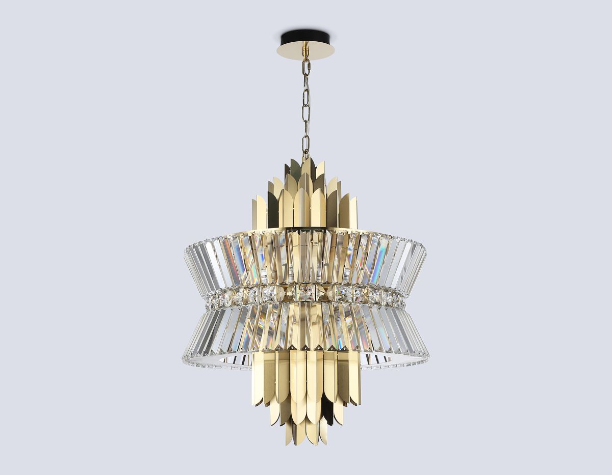 подвесная люстра ambrella light high light crystal lh41017