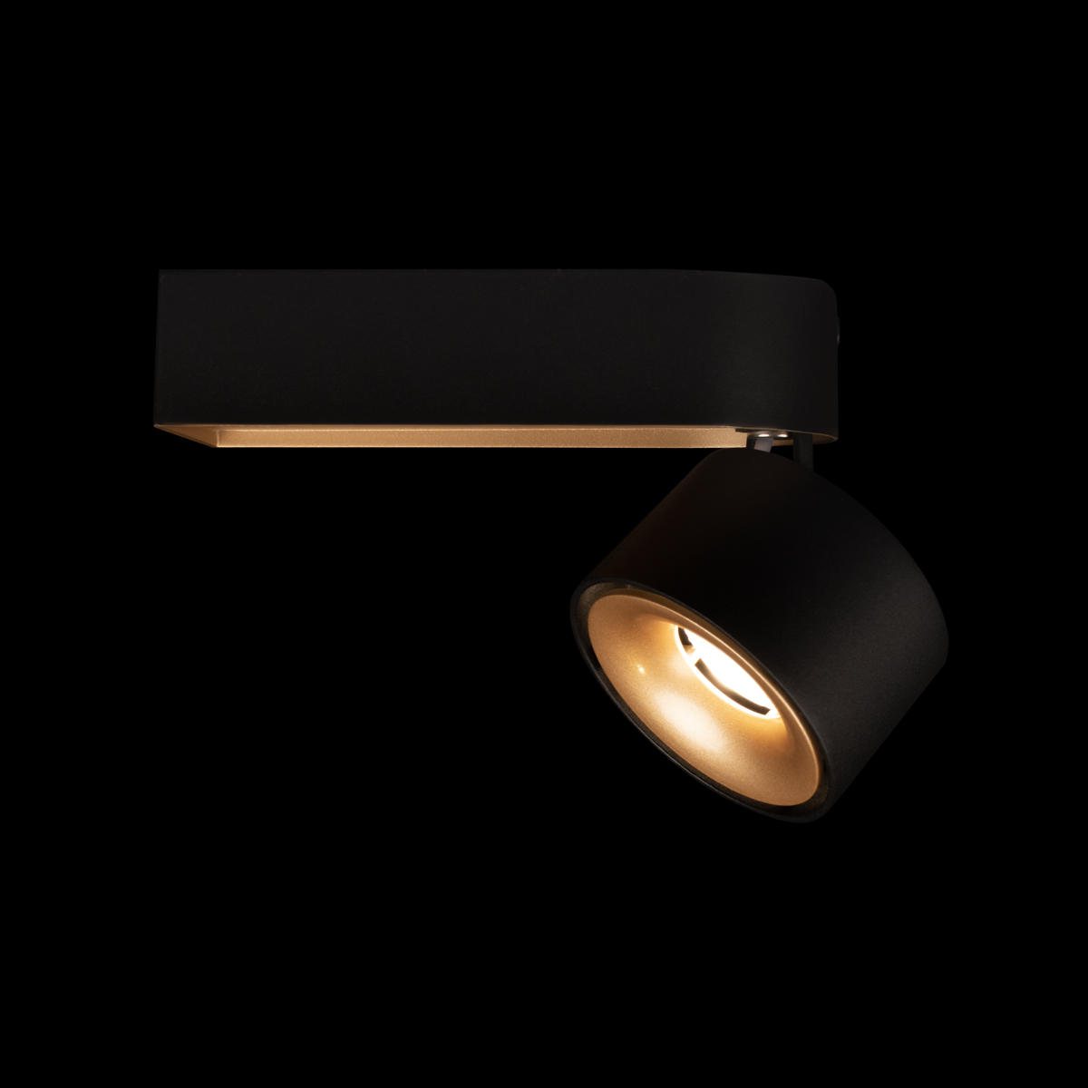 накладной спот loft it knof 10324/a gold black