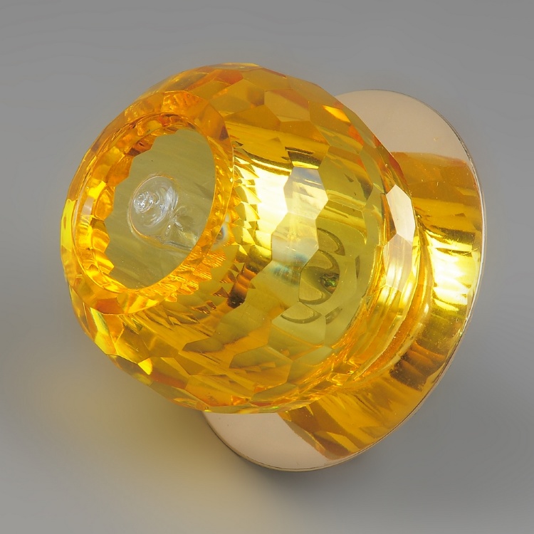 встраиваемый светильник elvan tch-1023-gy-5.3-yl-gl