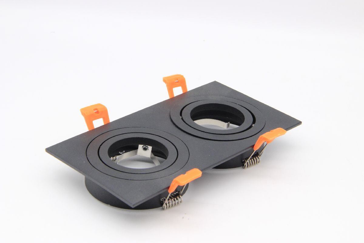 встраиваемый светильник elvan vls-111-2s-bk