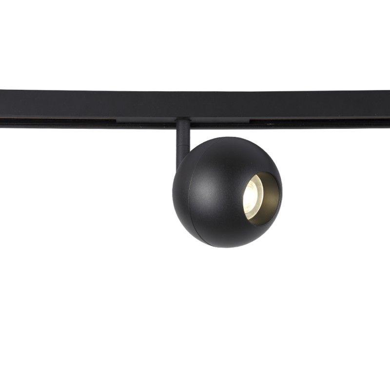 трековый светодиодный светильник для магнитного шинопровода crystal lux space clt 0.33 005 12w bl 4000k
