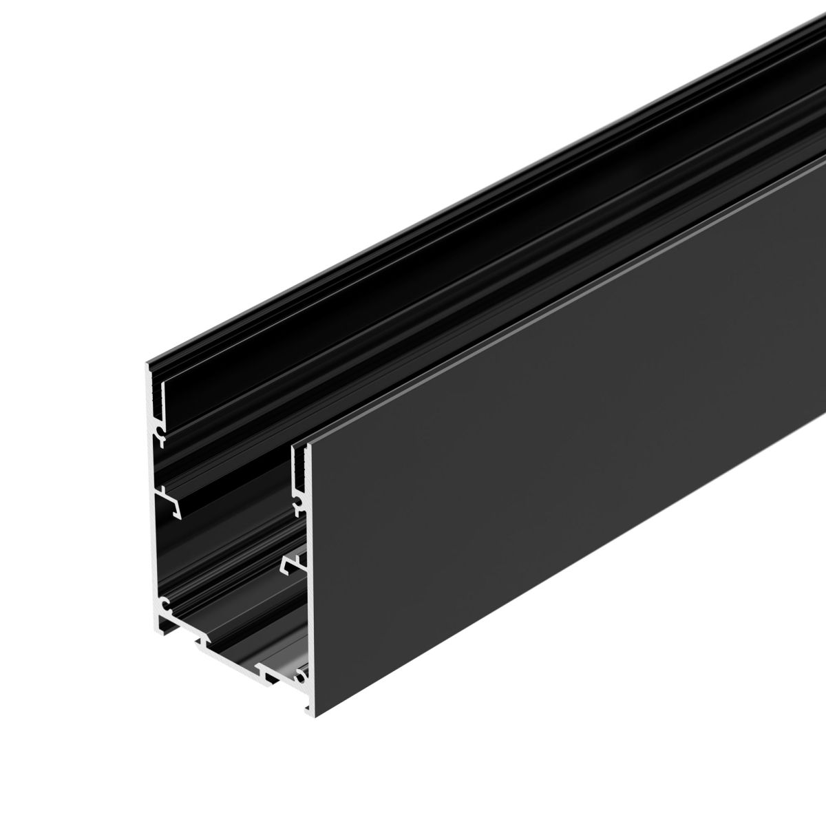 профиль arlight ip-line-5475-2000 black (алюминий) 053899