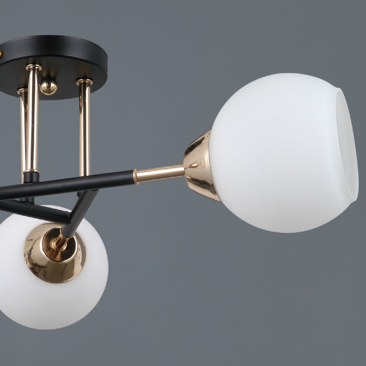 потолочная люстра illumico il0689-3csq-24 bk fgd libra