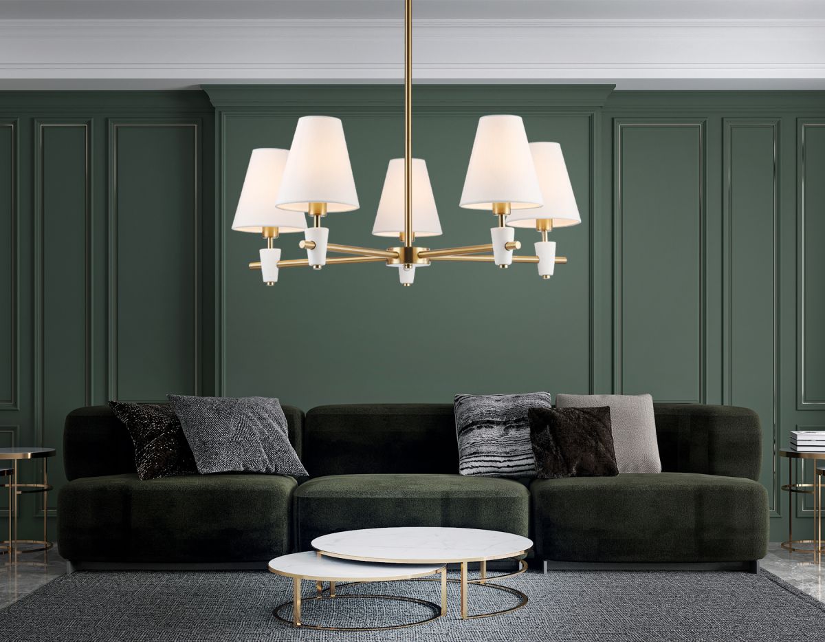 люстра на штанге ambrella light high light ceramo classic lh75044