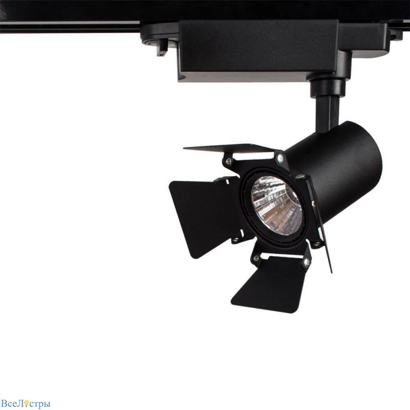 трековый светодиодный светильник arte lamp track lights a6709pl-1bk