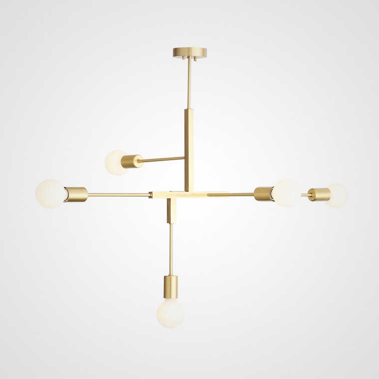 люстра на штанге imperium loft fitments 140688-26