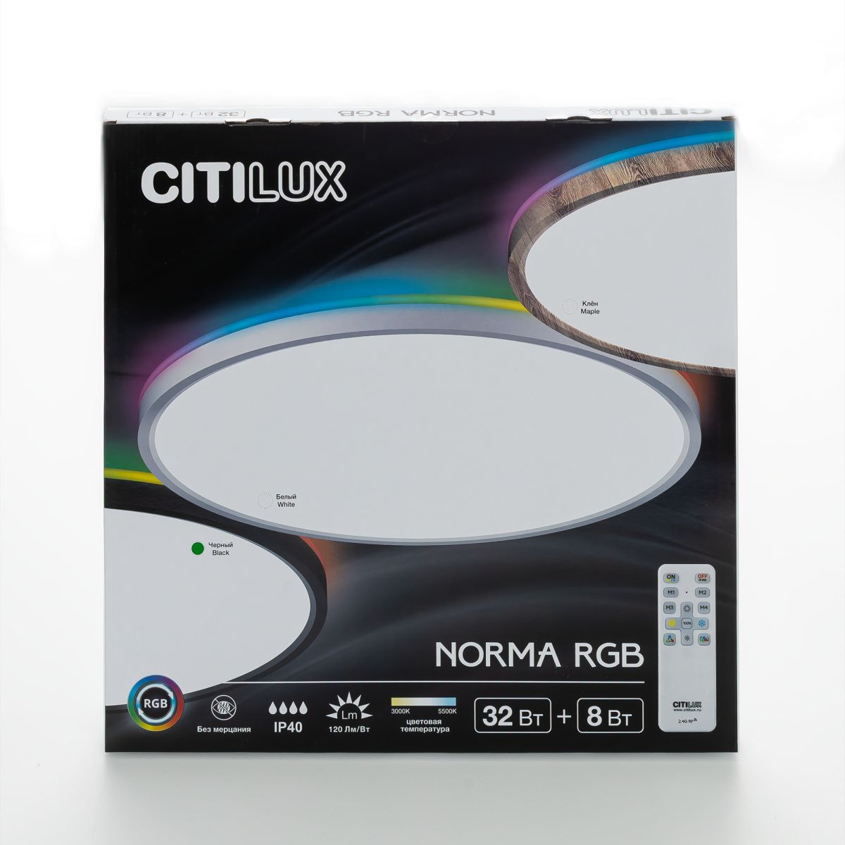 потолочный светильник citilux norma cl749401