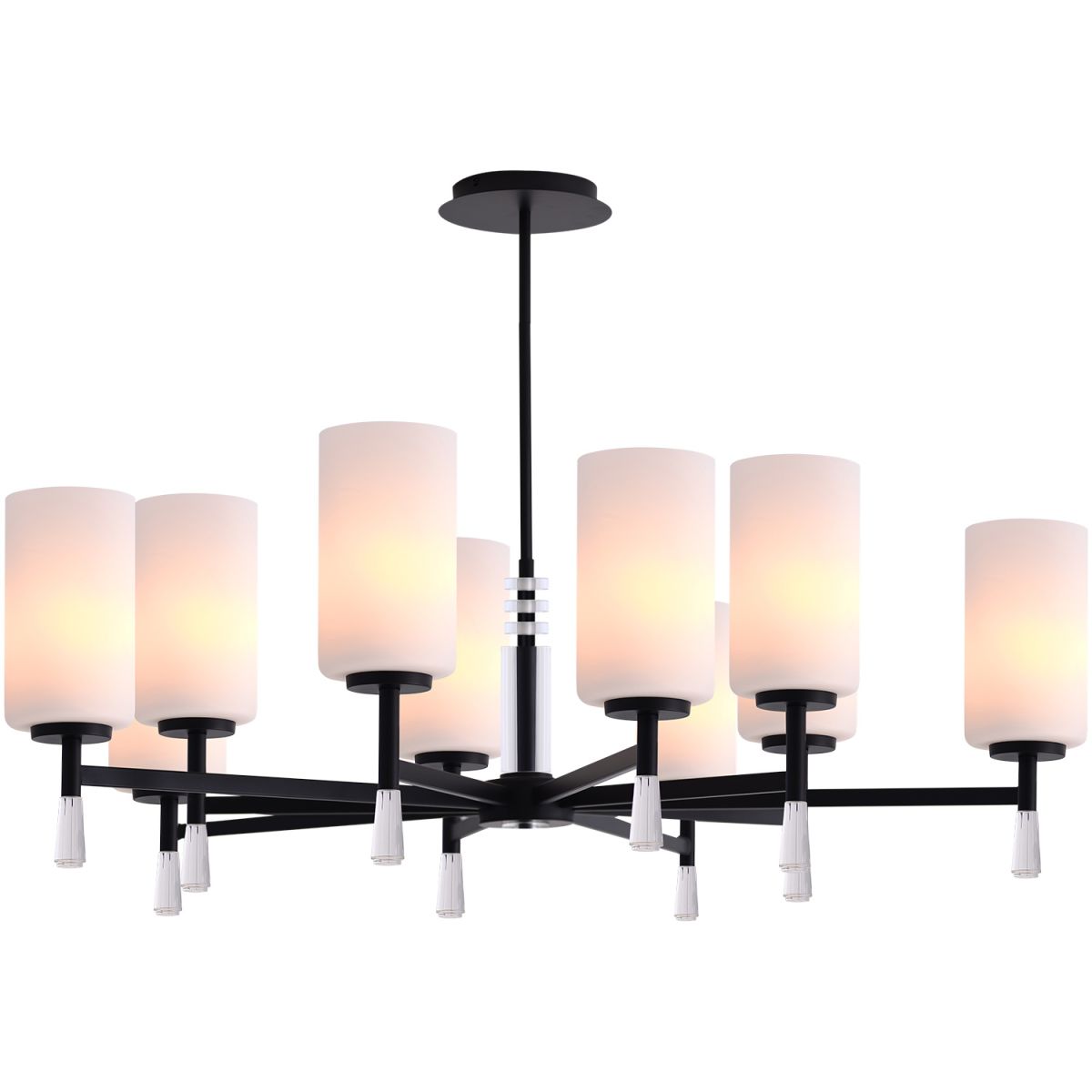 люстра на штанге illumico il2218-10pls-24 highball