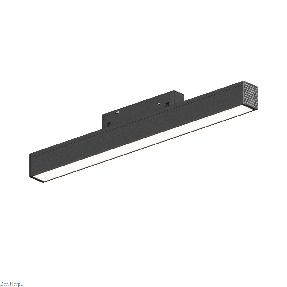 трековый линейный светильник eldeko hsbl_0151,300мм-4000к, 10вт, черный